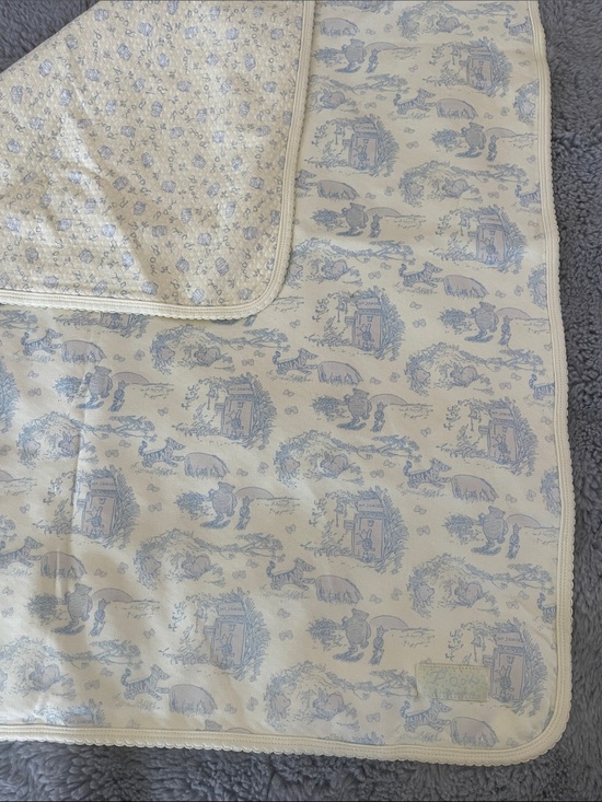 Disney Other - Vintage Walt Disney World Winnie The Pooh Baby Blanket